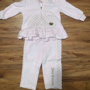 Juicy couture toddler outfit